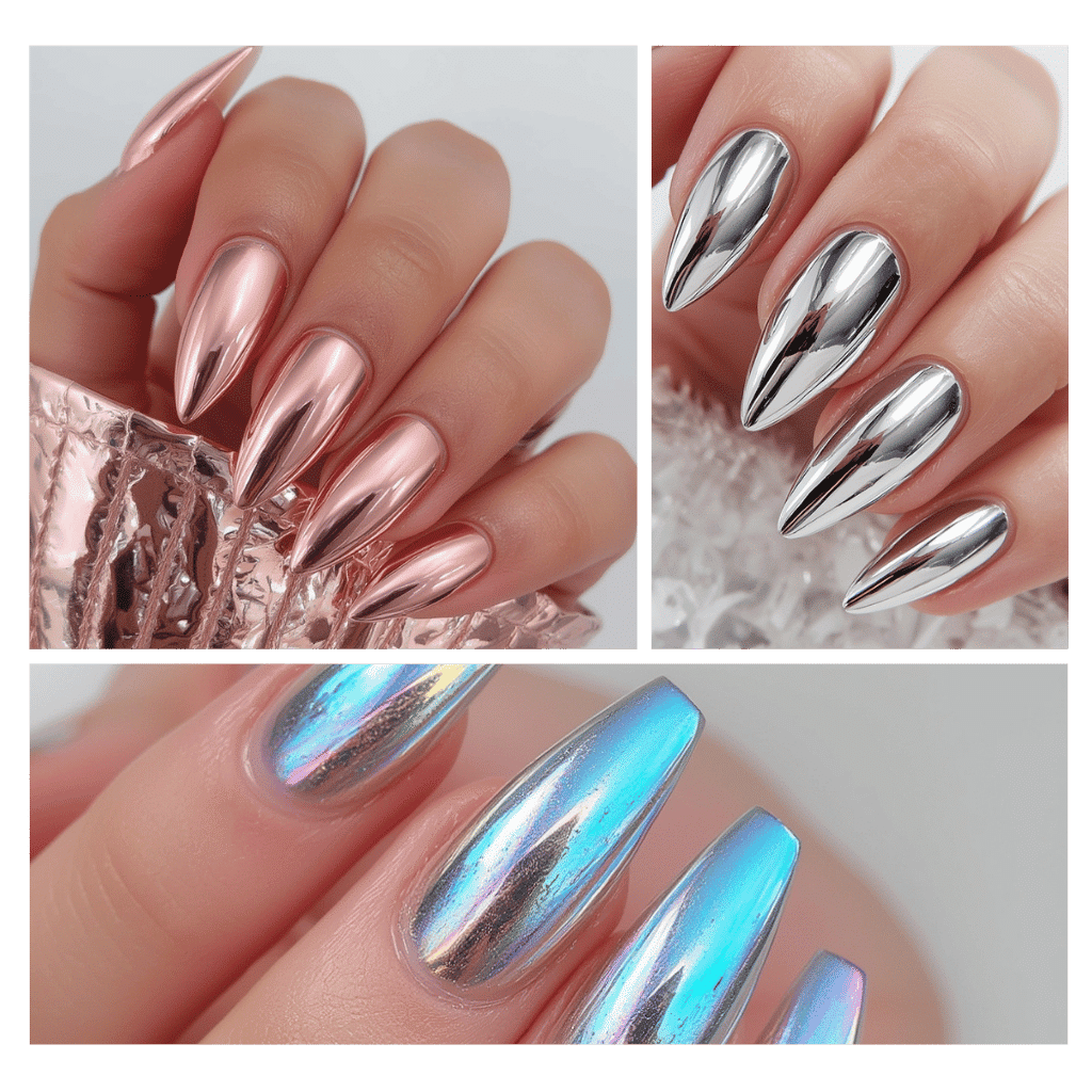 CHROME & METALLIC NAILS
