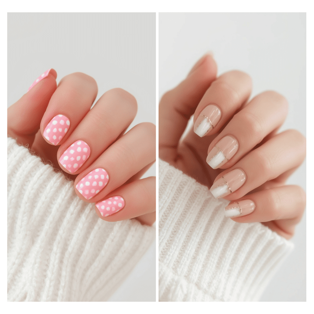 SIMPLE & EASY NAIL DESIGNS